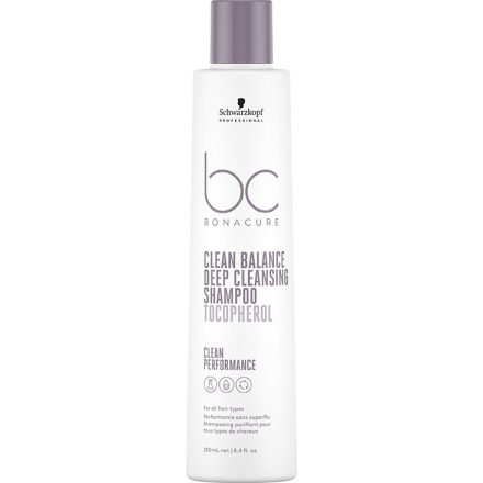 BC Bonacure Clean Balance Deep Cleansing Sampon 250 ml