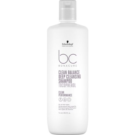 BC Bonacure Clean Balance Deep Cleansing Sampon 1000 ml