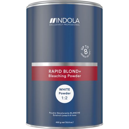 INDOLA Rapid Blond+ FEHÉR Szőkítőpor 450 g