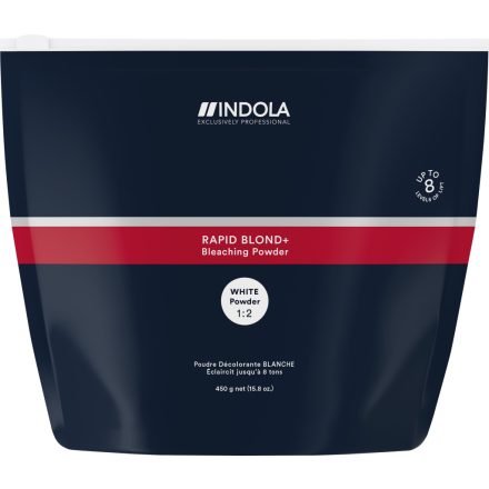INDOLA Rapid Blond+ FEHÉR Szőkítőpor 450 g