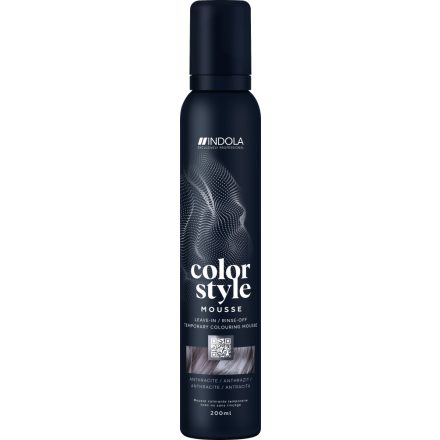 INDOLA Color Style Mousse Anthracite 200 ml