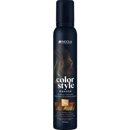 INDOLA Color Style Mousse Light Brown Hazel 200 ml