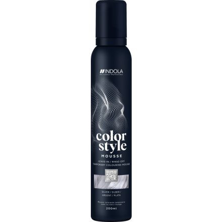 INDOLA Color Style Mousse Silver 200 ml