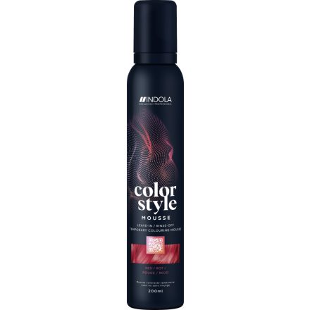 INDOLA Color Style Mousse Red 200 ml