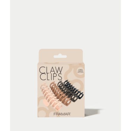 FRAMAR Claw Clips pillangócsipesz - semleges