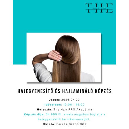 Clode Hajegyenesítő és hajlamináló képzés 2026.04.22.