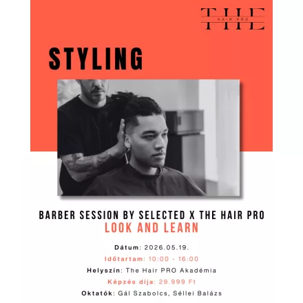 Barber Session by Selected X The Hair Pro 2026.05.19.