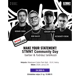 STMNT Community Day: Barber Találkozó 06.29. 