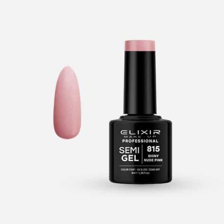 Elixir Semi Gel #115 Shiny Nude Pink 15 ml