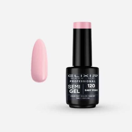 Elixir Semi Gel #120 Baby Pink 15 ml