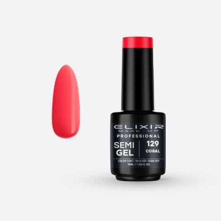 Elixir Semi Gel #129 Coral 15 ml