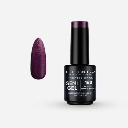 Elixir Semi Gel #163 Metallic Imperial Purple 15 ml