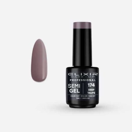 Elixir Semi Gel #174 Deep Taupe 15 ml