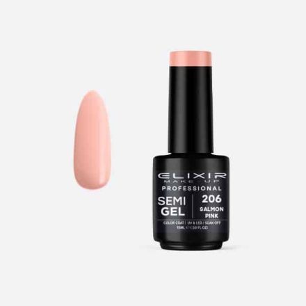 Elixir Semi Gel #206 Salmon Pink 15 ml