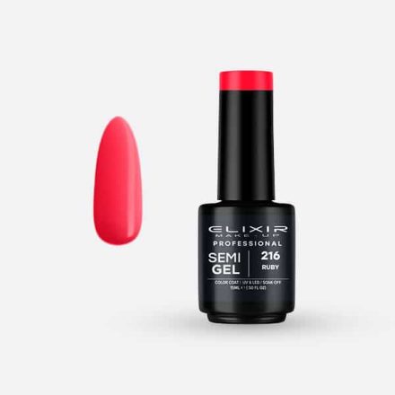 Elixir Semi Gel #216 Ruby 15 ml