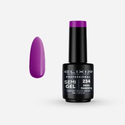 Elixir Semi Gel #234 Dark Magenta 15 ml