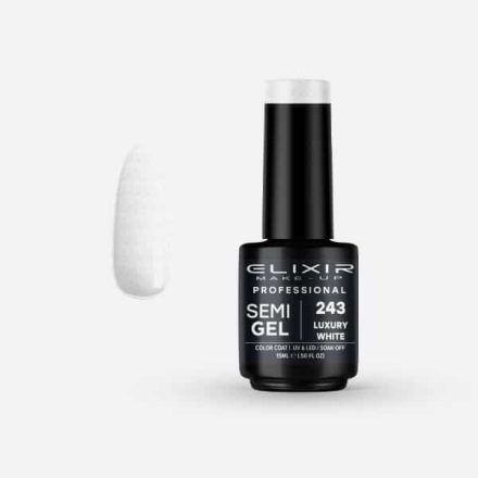 Elixir Semi Gel #243 Luxury White 15 ml