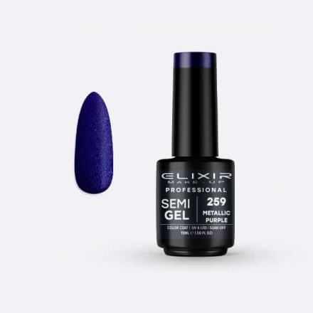 Elixir Semi Gel #259 Metallic Purple 15 ml