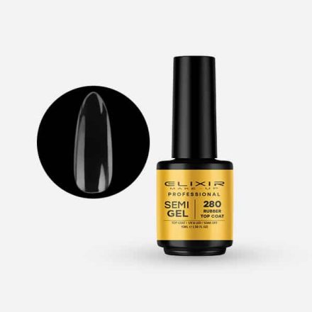 Elixir Semi Gel #280 Rubber Top Coat 15 ml