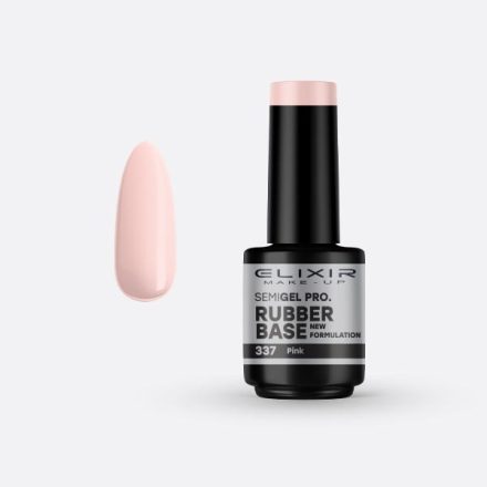 Elixir Semi Gel Rubber Base #337 Pink  15 ml