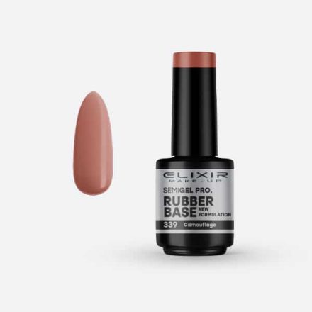 Elixir Semi Gel Rubber Base #339 Camouflage  15 ml