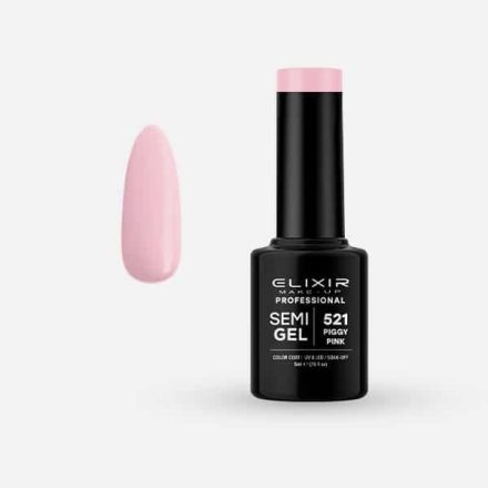 Elixir Semi Gel #521 Piggy Pink 5 ml