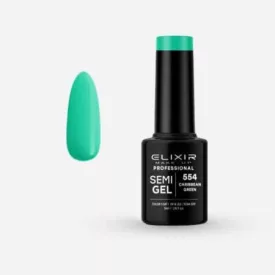 Elixir Semi Gel #554 Caribbean green 5 ml