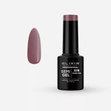 Elixir Semi Gel #578 Super Pink 5 ml