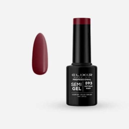 Elixir Semi Gel #593 ANTIQUE RUBY 5 ml