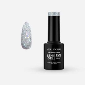 Elixir Semi Gel #600 MULTI 3D SILVER 5 ml