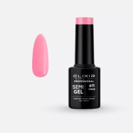 Elixir Semi Gel #611 Cerise 5 ml