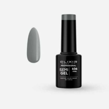 Elixir Semi Gel #636 Steel 5 ml