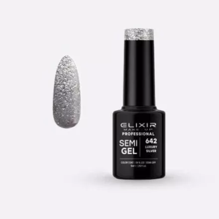 Elixir Semi Gel #642 Luxury Silver 5 ml