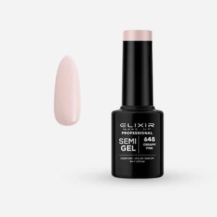 Elixir Semi Gel #645 Creamy Pink 5 ml