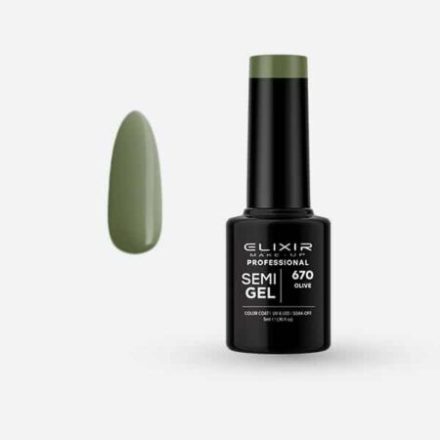 Elixir Semi Gel #670 Olive 5 ml