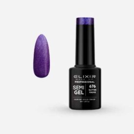Elixir Semi Gel #676 Glitter Mauve 5 ml