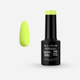 Elixir Semi Gel #733 Bright Yellow 5 ml