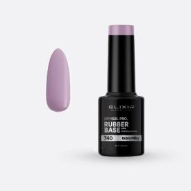 Elixir Semi Gel Rubber Base #740 Extra Milky 5 ml 