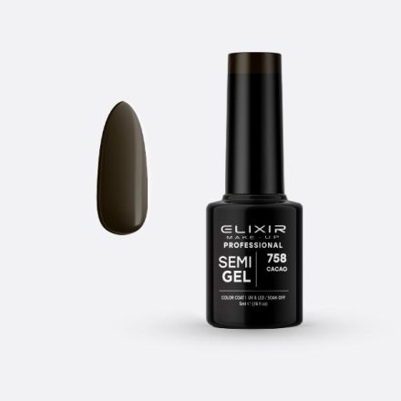 Elixir Semi Gel #758 Cacao 5 ml