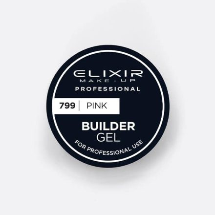 Elixir Builder Gel #799 Pink 30 gr