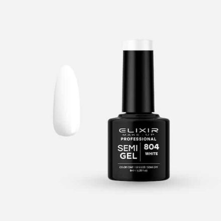 Elixir Semi Gel #804 White 8 ml