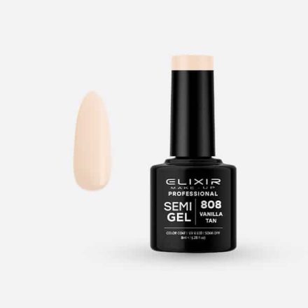 Elixir Semi Gel #808 Clear Pink 8 ml