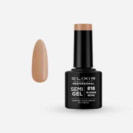 Elixir Semi Gel #818 Blonde Beige 8 ml