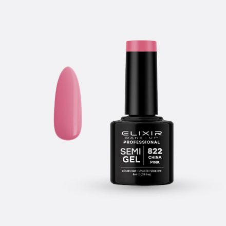 Elixir Semi Gel #822 China Pink 8 ml