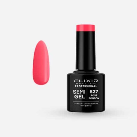 Elixir Semi Gel #827 Rose Bonbon 8 ml