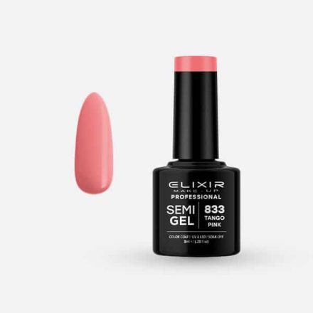 Elixir Semi Gel #833 Tango Pink 8 ml