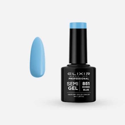 Elixir Semi Gel #851 Bondi Blue 8 ml