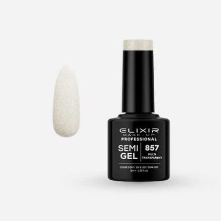Elixir Semi Gel #857 Multi Transparent 8 ml