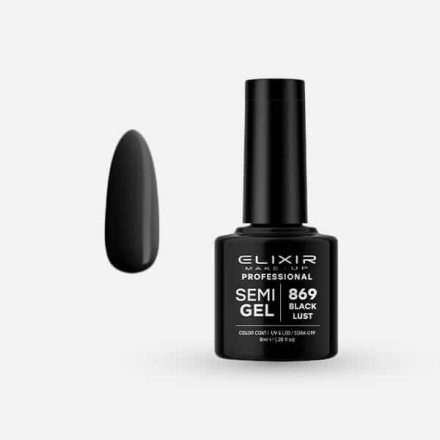 Elixir Semi Gel #869 Black Lust 8 ml