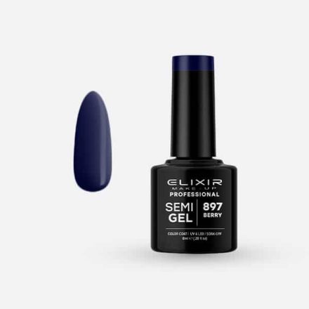 Elixir Semi Gel #897 Berry 8 ml